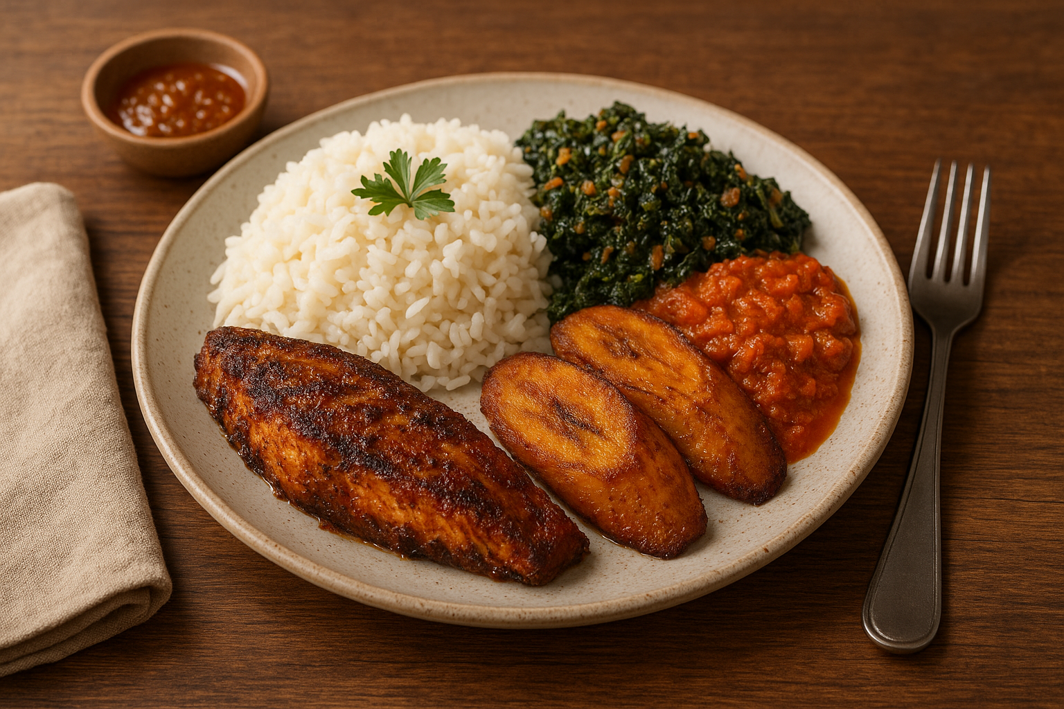 Restaurant dish showcasing farm-to-table meal
