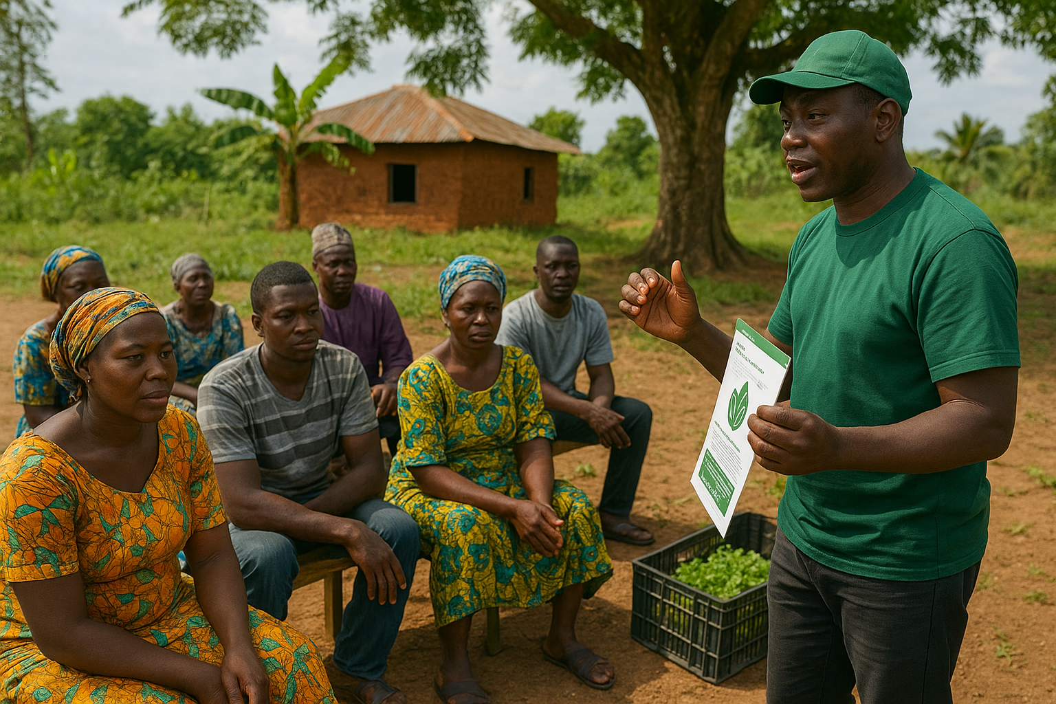 Community outreach and training session